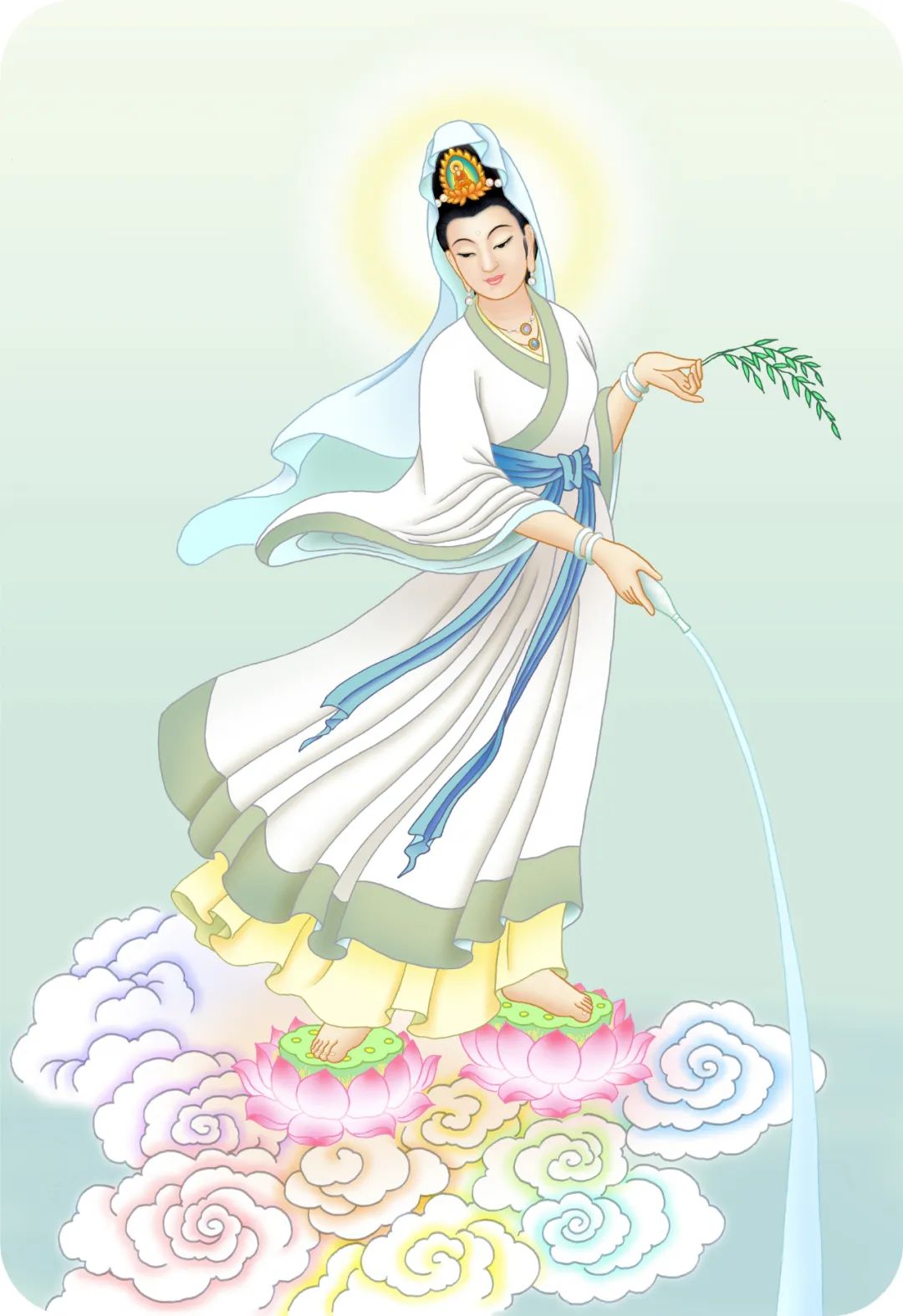 观音成道日纪念什么?滴滴杨枝露,化作人间救苦方