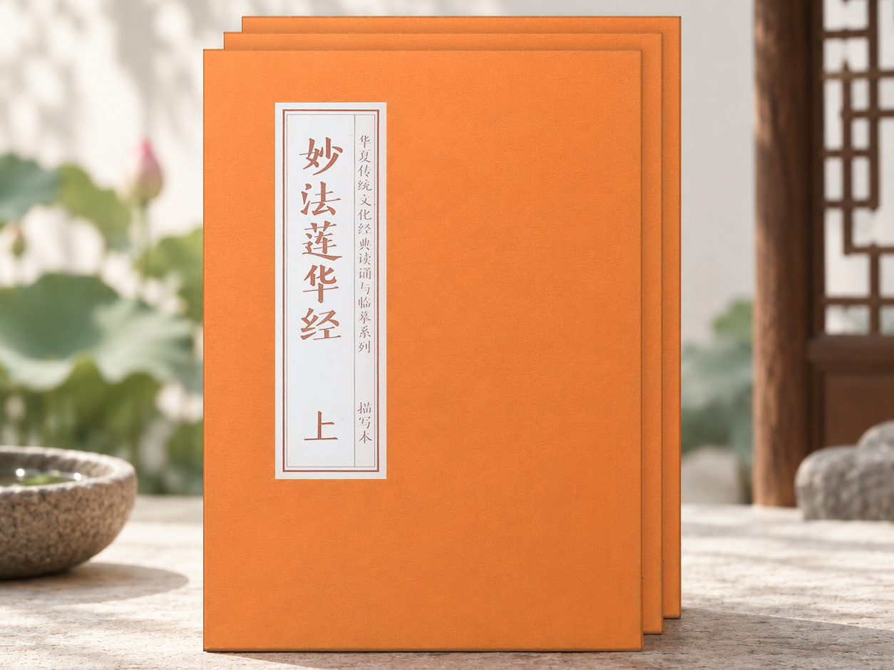 妙法莲华经（上中下三册）  抄本